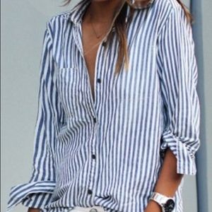 Striped Button Down